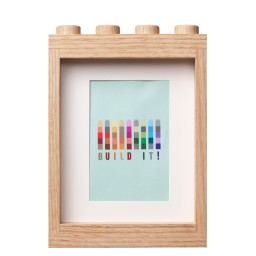 Drevený fotorámik – svetlý dub
