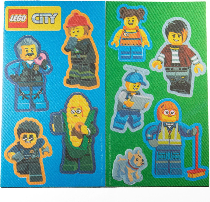LEGO City Fabric Stickers