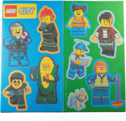 LEGO City Fabric Stickers