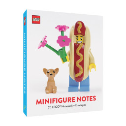 Lístky s minifigúrkami LEGO®: 20 pohľadníc a obálok