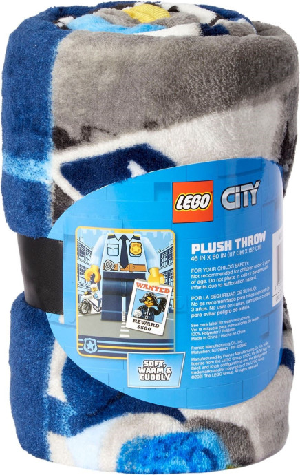 City Police 46 in x 60 in Throw