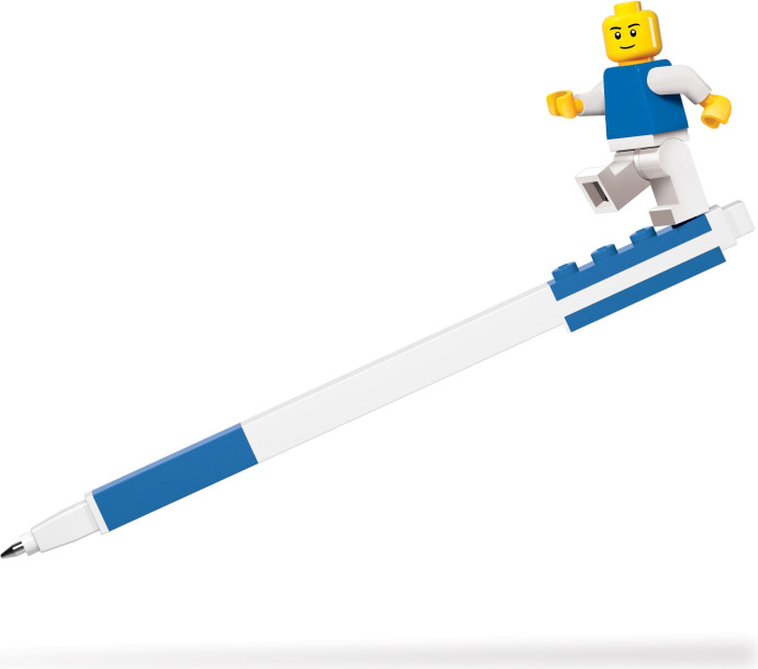 Pen Pal Gel Pen with Minifigure – Blue