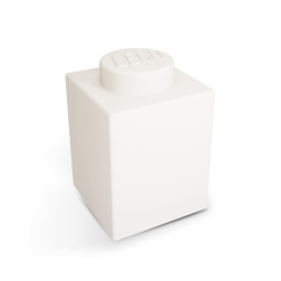 Nočná lampička v tvare kocky 1 x 1 – biela
