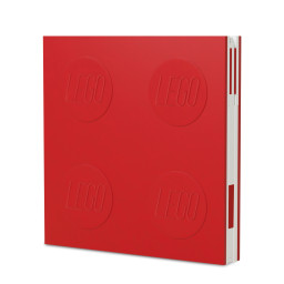 Zápisník s gélovým perom – červený