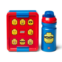 Súprava na obed s obrázkami minifigúrok