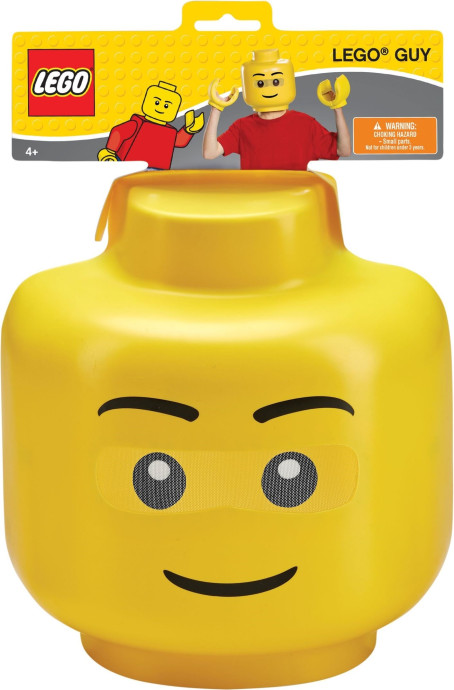 Lego Guy Mask & Hands Costume Kit