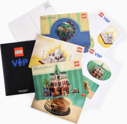LEGO Travel Postcard and Sticker Set