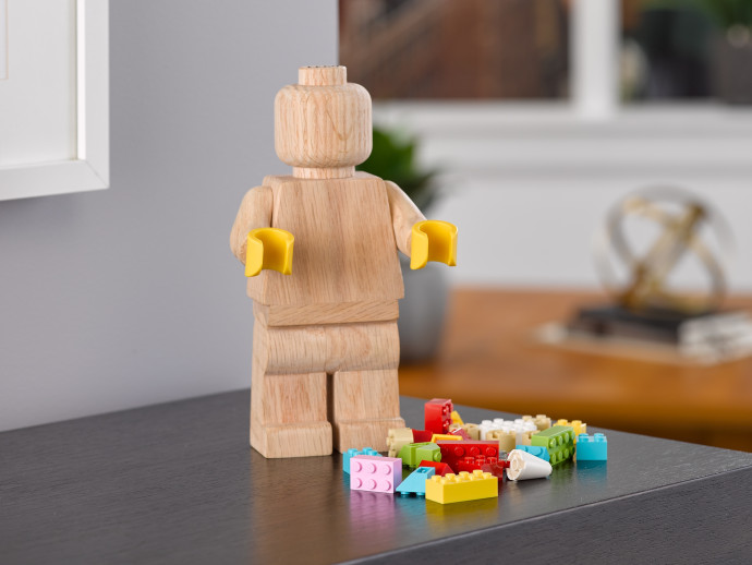 Dřevěná minifigurka