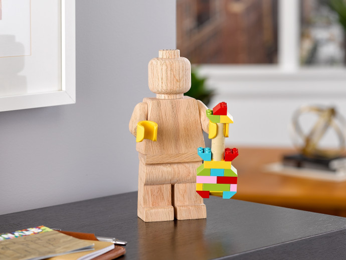 Dřevěná minifigurka