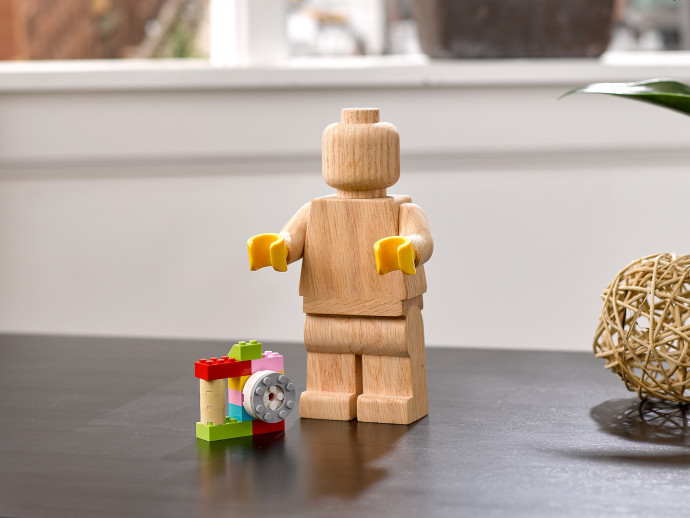Dřevěná minifigurka