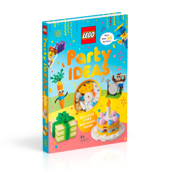 Party Ideas s exkluzivním mini modelem LEGO dortu