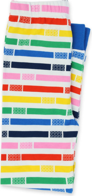 Multicolored T Shirt and Pants 2 Piece Set