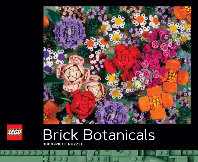 1000-dielikové puzzle Botanika z kociek