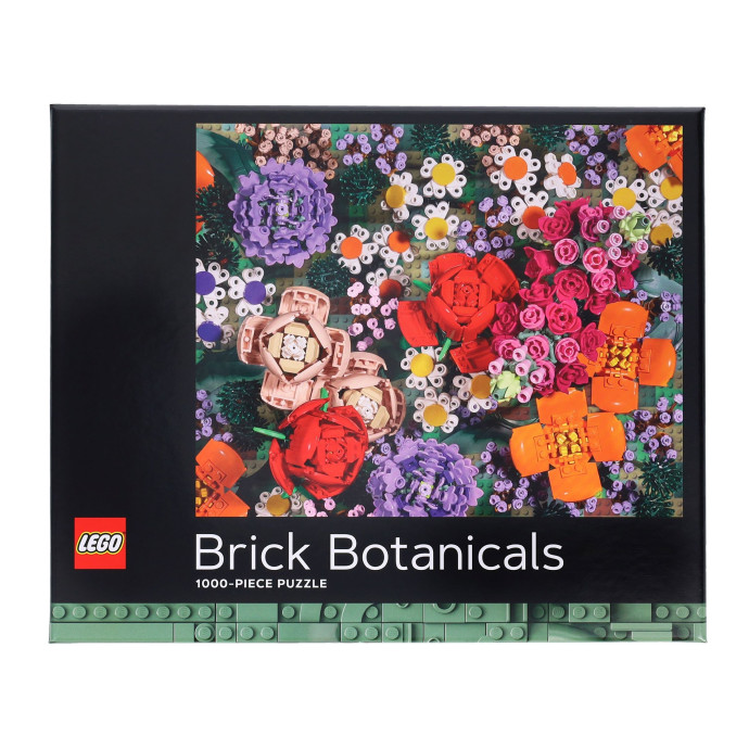 1000-dielikové puzzle Botanika z kociek
