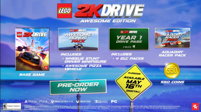 LEGO 2K Drive Awesome Edition - Xbox Series XS & Xbox One