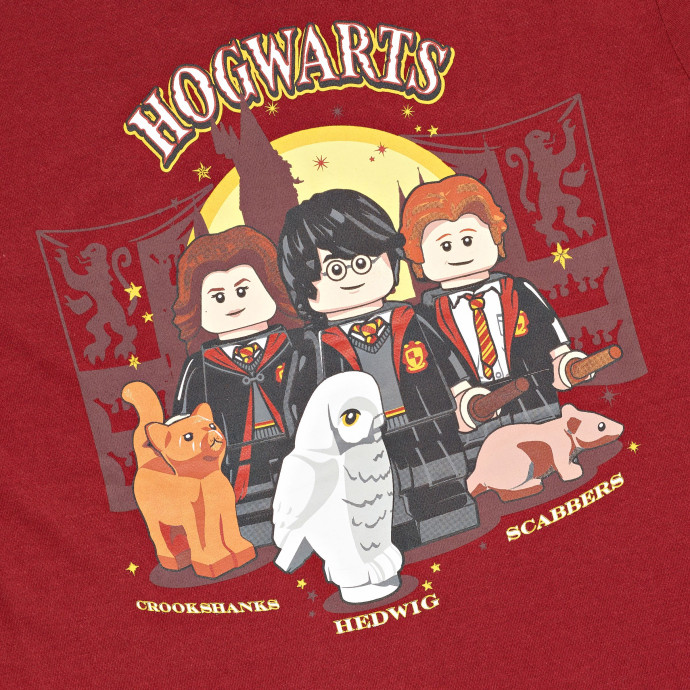 Harry Potter™ Tričko – vínově červené