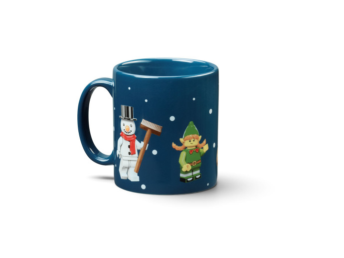 Vianočný keramický hrnček – Minifigúrky