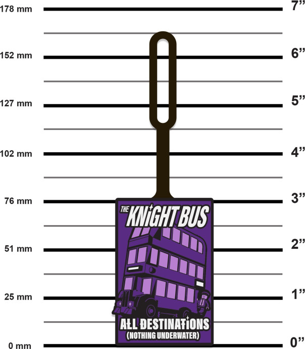 Knight Bus Bag Tag