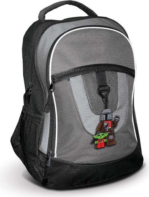The Mandalorian with Grogu Holiday Bag Tag