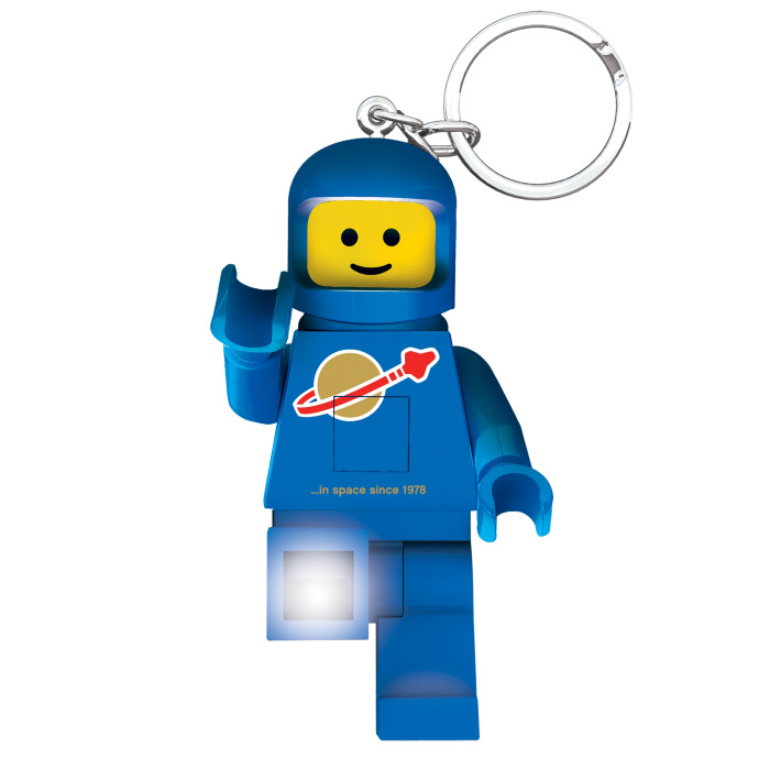 Svietiaca kľúčenka s astronautom – modrá