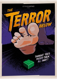 'The Terror Below' Poster