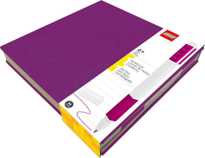 Notebook with Gel Pen – Violet