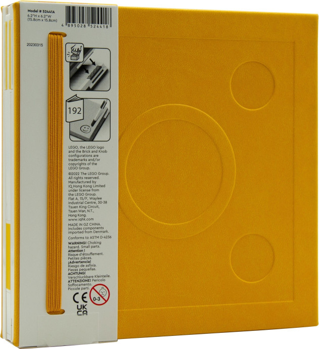 Notebook with Gel Pen – Yellow