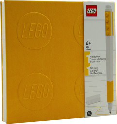 Notebook with Gel Pen – Yellow