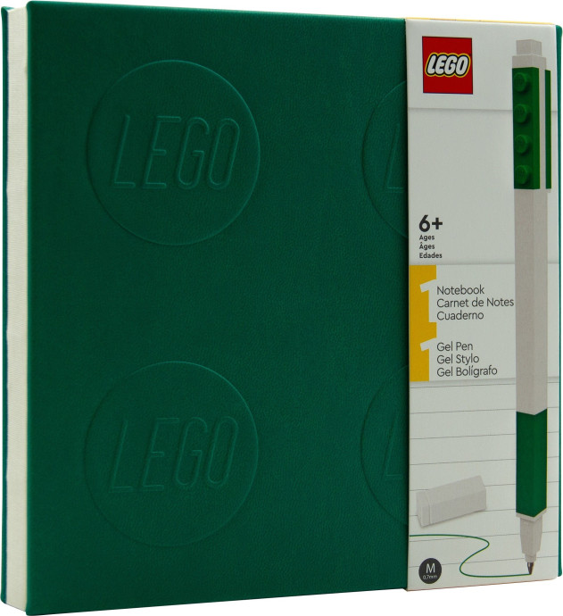 Notebook with Gel Pen – Green