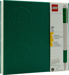 Notebook with Gel Pen – Green