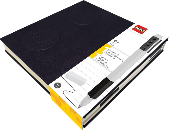 Notebook with Gel Pen – Black