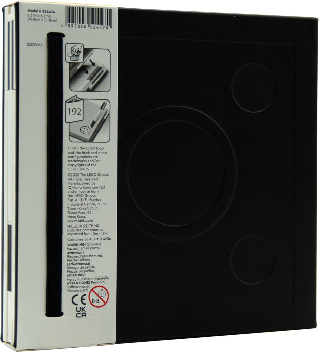 Notebook with Gel Pen – Black