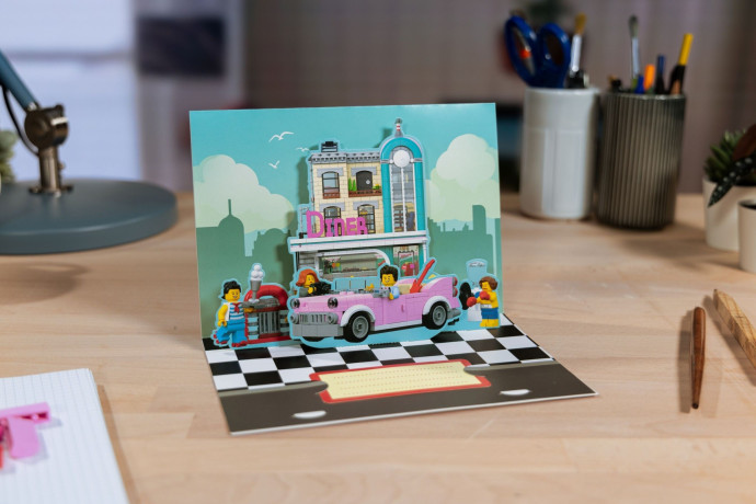 Pop-up modular building postcards, collection 2 of 2