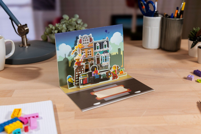 Pop-up modular building postcards, collection 2 of 2
