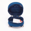 Miniatúrna okrúhla taška – námornícka modrá