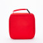 Taška na svačinu ve tvaru kostky – červená