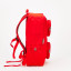 Batoh ve tvaru kostky – červený