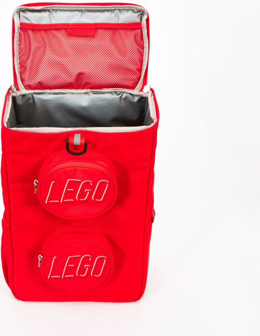 Brick Backpack Cooler – Red