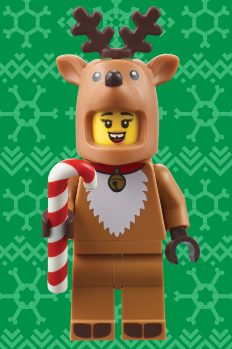 Minipuzzle s tajomnou minifigúrkou – vianočné vydanie