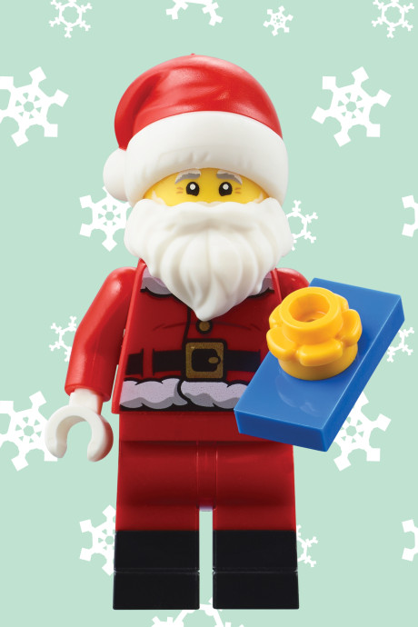 Minipuzzle s tajomnou minifigúrkou – vianočné vydanie