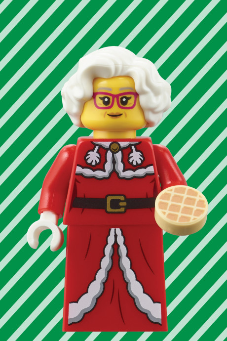 Minipuzzle s tajomnou minifigúrkou – vianočné vydanie