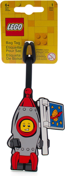 Rocket Boy Bag Tag