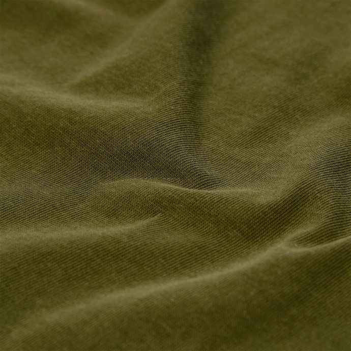 Tričko s dlhým rukávom – tmavé khaki