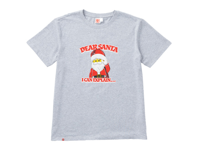 Tričko s krátkym rukávom pre dospelých – Milý Santa