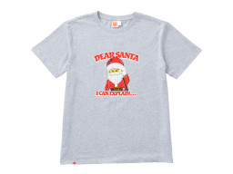 Tričko s krátkym rukávom pre dospelých – Milý Santa