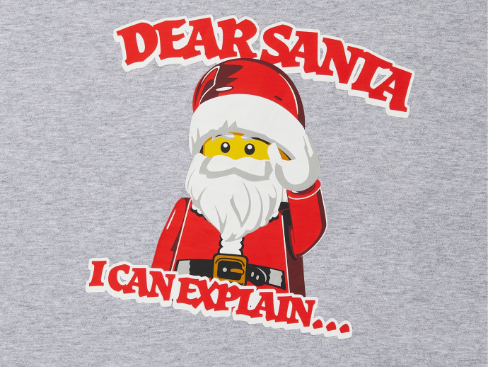 Kids Long Sleeve Dear Santa T Shirt