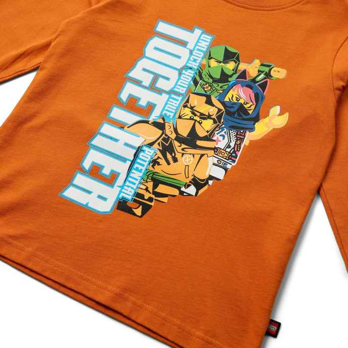 Long Sleeve T Shirt – Dark Orange