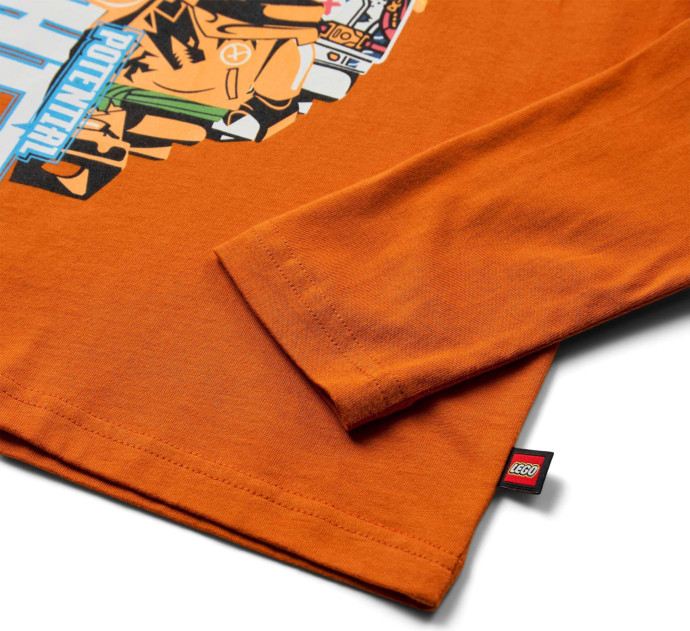 Long Sleeve T Shirt – Dark Orange