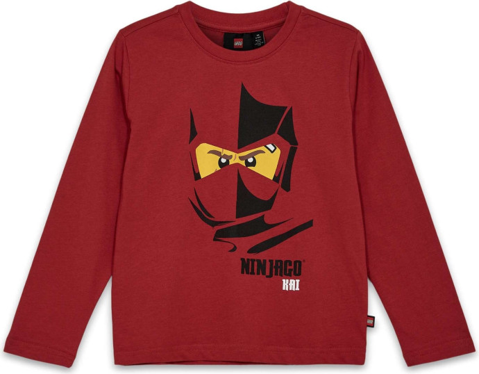 Long Sleeve T Shirt – Dark Red