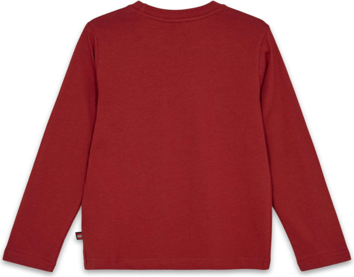 Long Sleeve T Shirt – Dark Red
